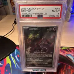 Pokemon TCG Mewtwo 052 Holo Promo Sv: Scarlet & Violet PSA 8 The Pokemon Company - Image 1