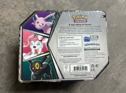 Pokemon TCG Sword & Shield Pokemon V Heroes Tins (Espeon & Slyveon) - Sealed - Image 3