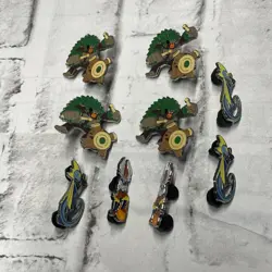 Pokemon Rillaboom Cinderace Inteleon Pins from Crown Zentith Collection Lot of 9 - Image 3