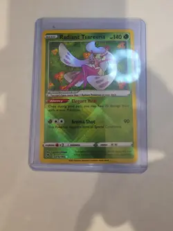 Radiant Tsareena 016/195 Pokemon TCG Silver Tempest Radiant Rare NM - Image 3