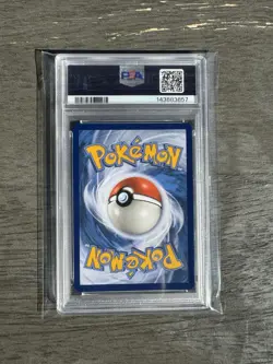 PSA 8 Pokemon Cracked Ice Mewtwo 75/214 Sun & Moon Unbroken Bonds Holo 2019 - Image 2