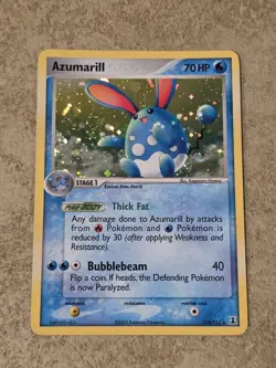 [ NM ] Azumarill 114/113 EX Delta Species Secret Rare Holo Stage 1 Pokemon 2005 - Image 1