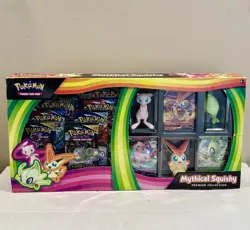 Pokemon TCG: Mythical Squishy Premium Collection Box Factory Sealed 820650809736 - Image 1