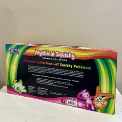 Pokemon TCG: Mythical Squishy Premium Collection Box Factory Sealed 820650809736 - Image 2