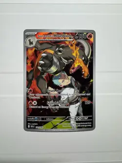 Team Rocket's Houndoom 191/182 Illustration Rare - Pokemon Destined Rivals- NM - Image 1