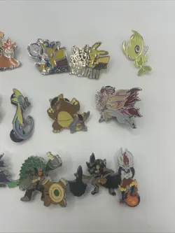 15x Different Official Pokemon Enamel Collector Pin Lot Mega Tyranitar Pikachu + - Image 5