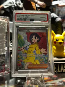 2023 Pokemon Paradox Rift 238 Parasol Lady Ultra Rare PSA 10 - Image 1