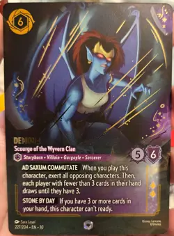 Demona Scourge of the Wyvern Clan Enchanted 227/204 Disney Lorcana #4 - Image 1