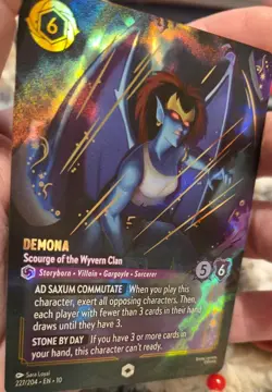 Demona Scourge of the Wyvern Clan Enchanted 227/204 Disney Lorcana #4 - Image 4