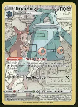 Pokemon Cards Bronzong TG11/TG30 Astral Radiance Trainer Gallery Holo NM *1 - Image 1