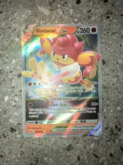 Pokemon TCG Cards Simisear VSTAR 023/159 Crown Zenith Ultra Rare Holo MINT - Image 3