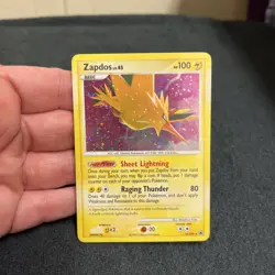 Pokemon Card - Zapdos Majestic Dawn 14/100 Holo Rare - Image 3