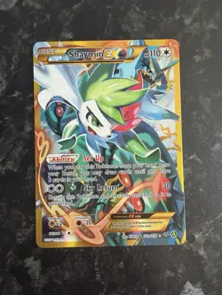 Shaymin EX 77a/108 Roaring Skies Gold Secret Rare Promo Card NM Condition - Image 2