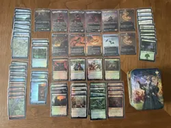 Magic The Gathering LOTR Foil LOT 63x (mount Doom Scene) + - Image 1