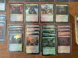 Magic The Gathering LOTR Foil LOT 63x (mount Doom Scene) + - Image 3