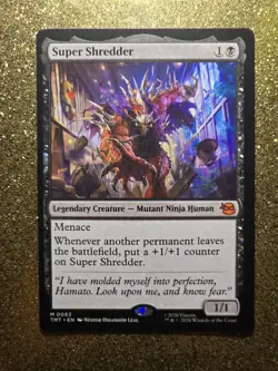 Wizards Magic Teenage Mutant Ninja Turtles• Super Shredder•M 0083 - Image 1
