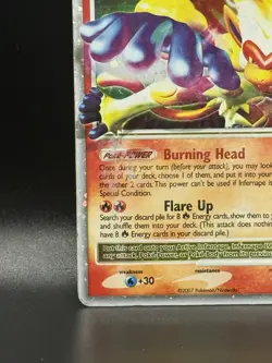 Infernape LV.X DP10 Pokemon Diamond & Pearl Black Star Promo Holo Played - Image 5