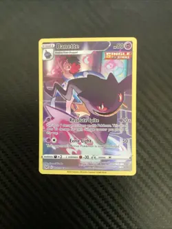 Pokemon Banette TG07 Lost Origin Trainer Gallery Ultra Rare Holo NM - Image 1