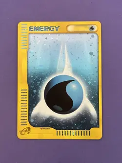 Water Energy Holo - McDonald's Pokemon-e Minimum Pack (MCDP) - Japanese [LP] - Image 2
