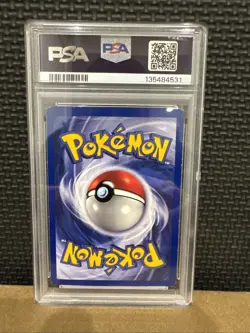 1999 Pokemon Game Promo Rare Mewtwo 3 Basic Pokemon PSA 6 - Image 2