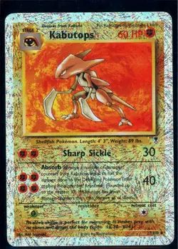 Pokemon LEGENDARY COLLECTION - #27/110 Kabutops - Reverse Holo - ENG - LP/NM - Image 1
