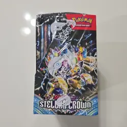 Pokemon Stellar Crown Booster Box - Scarlet & Violet TCG New Sealed Tight Wrap - Image 4