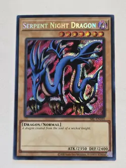 Serpent Night Dragon SRL-EN103 Secret Rare Yugioh Spell Ruler 25th Anniversary - Image 1