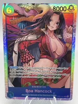 Boa Hancock - OP07-051 - SR - Foil One Piece Card Game - Image 2