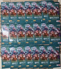 Lot Of 21 : One Piece English OP-08 Two Legends Booster Packs - Image 1