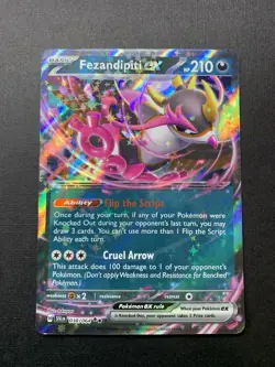 Fezandipiti EX 38/64 - Double Rare - En - Shrouded Fable - Pokemon TCG Card 2024 - Image 1