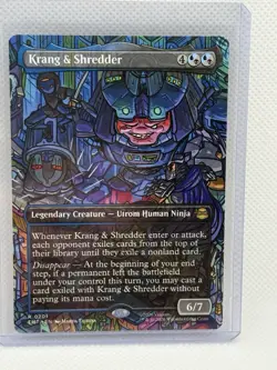 Krang & Shredder (Borderless) Teenage Mutant Ninja Turtles Regular 0201 - Image 1