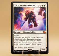 Triceraton Commander | 25 | Mythic | Regular | TMNT | MTG - Image 1