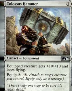 Core Set 2020 #223 Colossus Hammer - Image 1