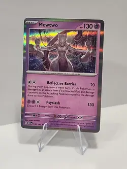 Mewtwo 150/165 Sv: Scarlet & Violet 151 Holo Pokemon TCG NM - Image 1