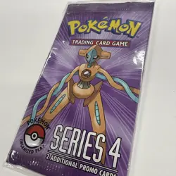 Pokemon POP Series 4 Booster Pack FACTORY SEALED Mint Condition - Image 2
