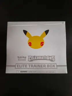 Pokemon TCG Celebrations Elite Trainer Box ETB (Factory Sealed) (Damaged) - Image 1