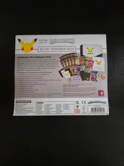 Pokemon TCG Celebrations Elite Trainer Box ETB (Factory Sealed) (Damaged) - Image 4