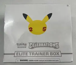 Pokemon Celebrations 25th Anniversary Elite Trainer Box ETB New Factory Sealed - Image 1