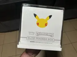 2021 Pokemon Celebrations SEALED Elite Trainer Box ETB 25th Anniversary - Image 1