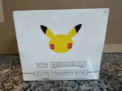 Pokemon TCG 25th Anniversary Celebrations Elite Trainer Box ETB - Sealed New - Image 1