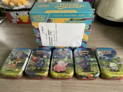 Pokemon TCG Ascended Heroes - Sealed Elite Trainer Box & 5 Sealed Mini Tin Set - Image 1