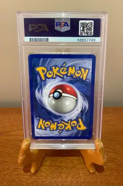 Pokemon TCG 1999 Zapdos Fossil 16/102 HOLO rare PSA graded Nm-MINT 8 - Image 2