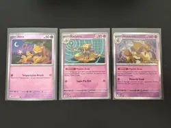 ALAKAZAM 003 Promo- Pokemon Mega Evolution Stamped Promo Build & Battle TCG NM - Image 3