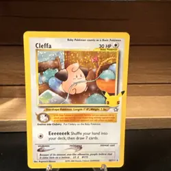 Cleffa 20/111 Celebrations 25th Holo Rare Classic Collection Pokemon M/NM - Image 2