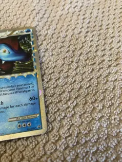 Feraligatr HGSS07 Black Star Promo Holo LP Pokemon 2010 - Image 3