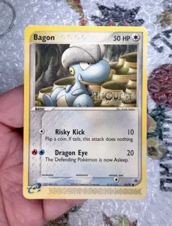 Bagon 50/97 EX Dragon InQuest Gamer Stamped Promo Non Holo - Pokemon TCG LP/MP - Image 1