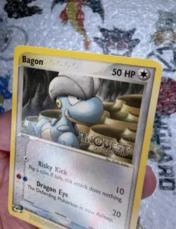 Bagon 50/97 EX Dragon InQuest Gamer Stamped Promo Non Holo - Pokemon TCG LP/MP - Image 3