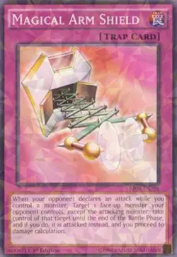 1x (NM) Magical Arm Shield - BP03-EN201 - Shatterfoil - 1st Edition YuGiOh - Image 1