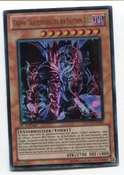 Yu-Gi-Oh! Grapha Drachenherrscher der Finsteren Welt Ultra RAre SDGU-DE001 - Image 1