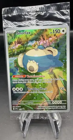 Snorlax 051 Sv: Scarlet & Violet Promo Cards Holo - Image 1
